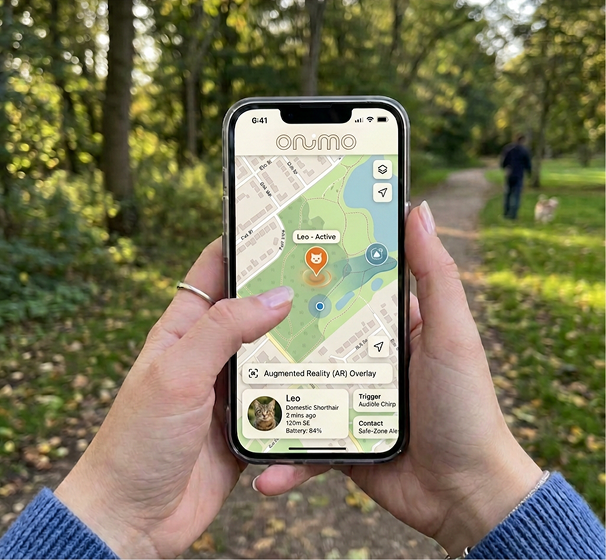 Locating the cat in the app